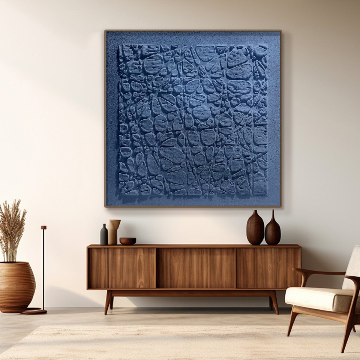 Plaster Art Texture Painting HBV209 - royalbrushart