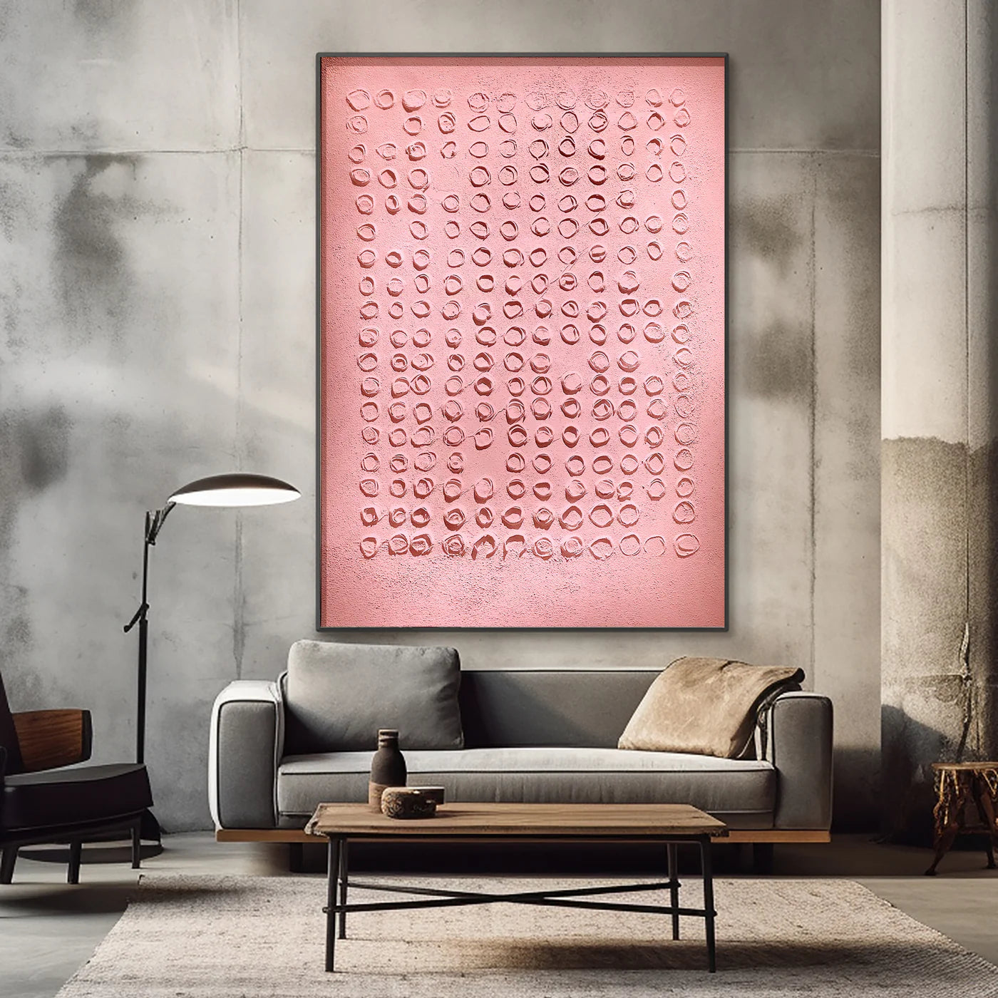 Plaster Art Texture Painting #HBV330