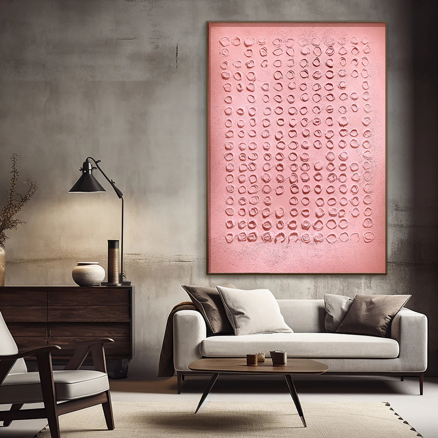 Plaster Art Texture Painting #HBV330