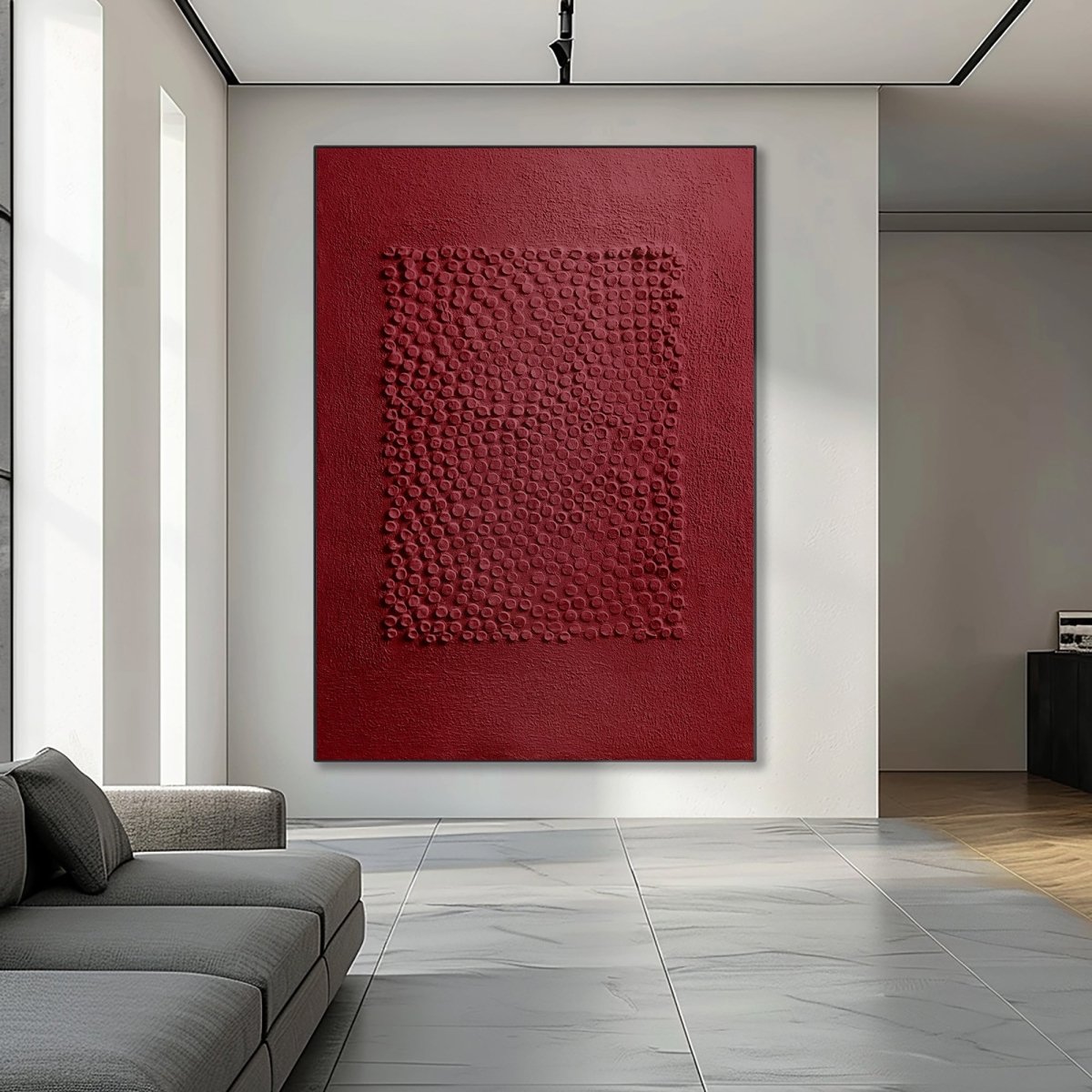 Plaster Art Texture Painting HBV204 - royalbrushart