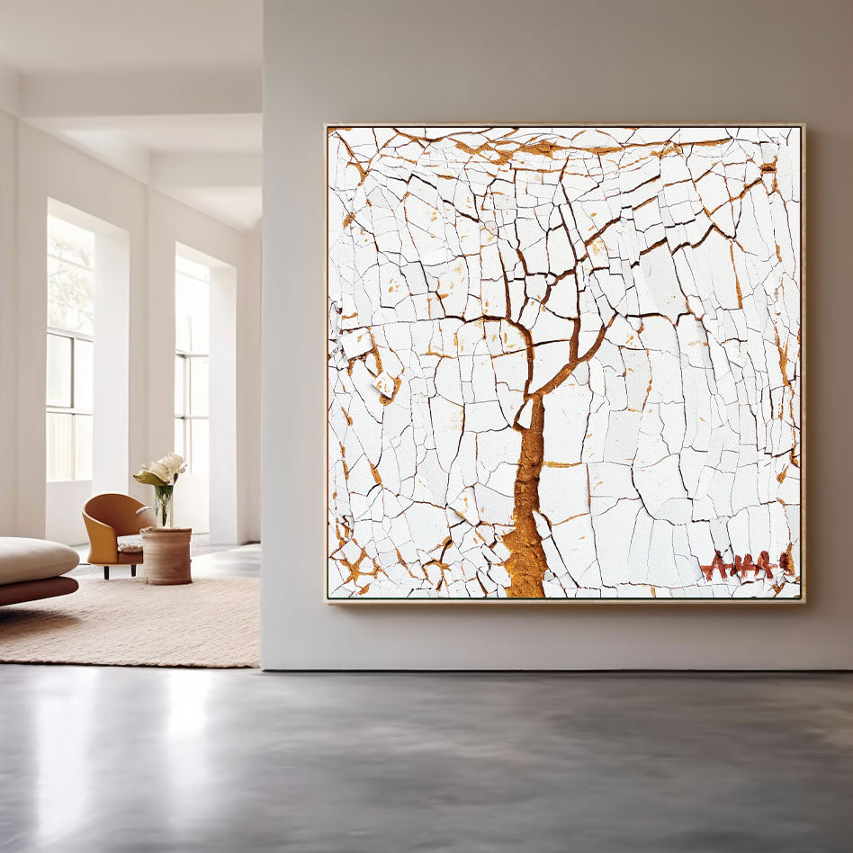 Plaster Art Texture Painting #LBV456