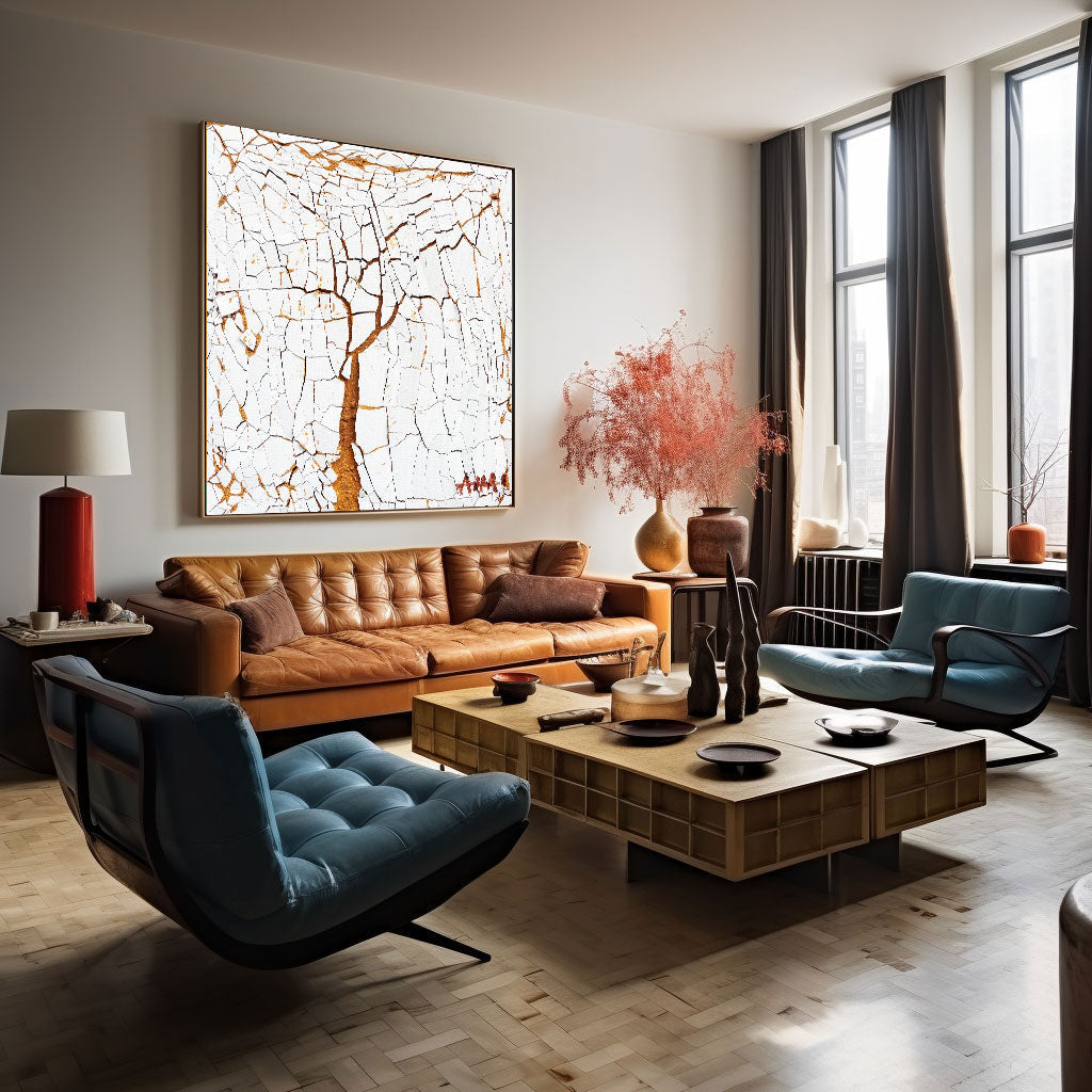 Plaster Art Texture Painting #LBV456