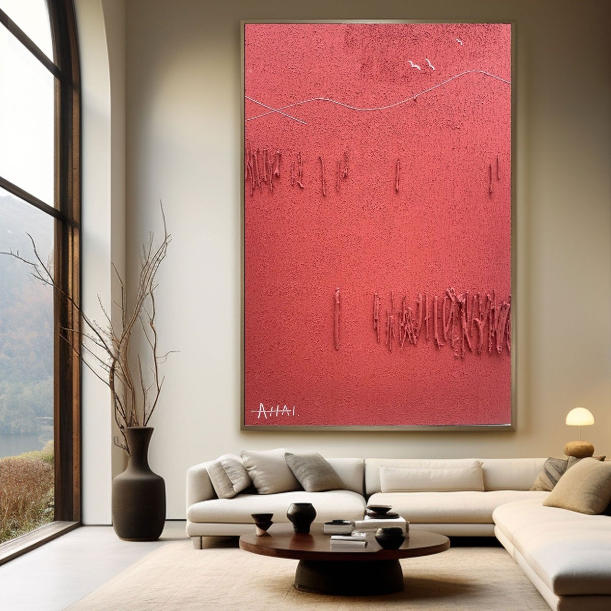 Minimalist Painting LRAB637 - royalbrushart