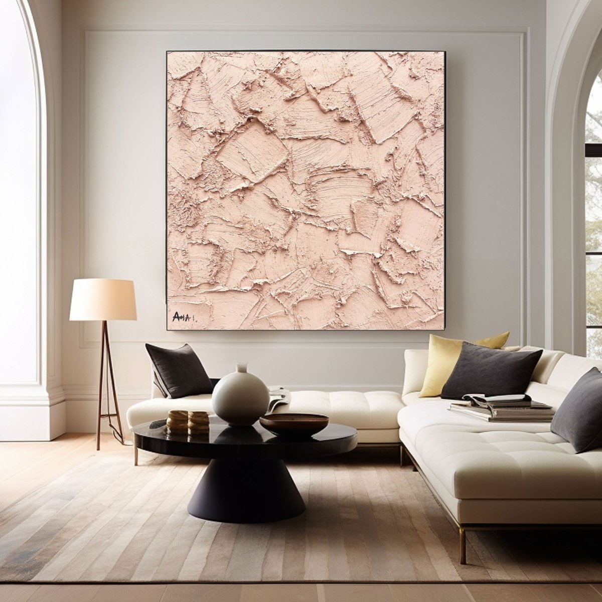 Plaster Art Texture Painting RAB465 - royalbrushart