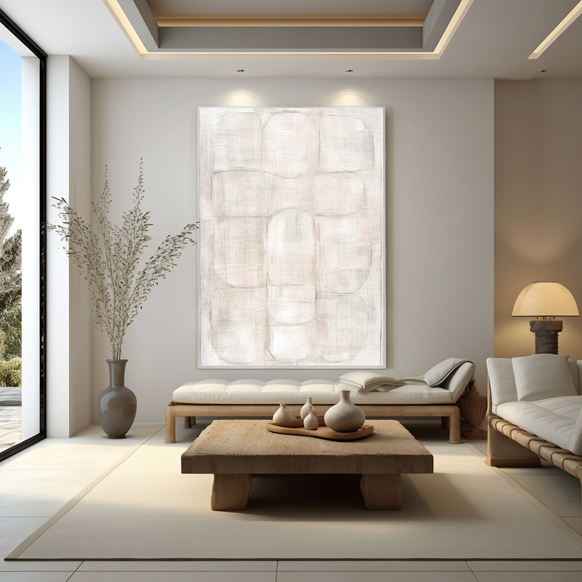 Contemporary Minimalist Art #RAB359