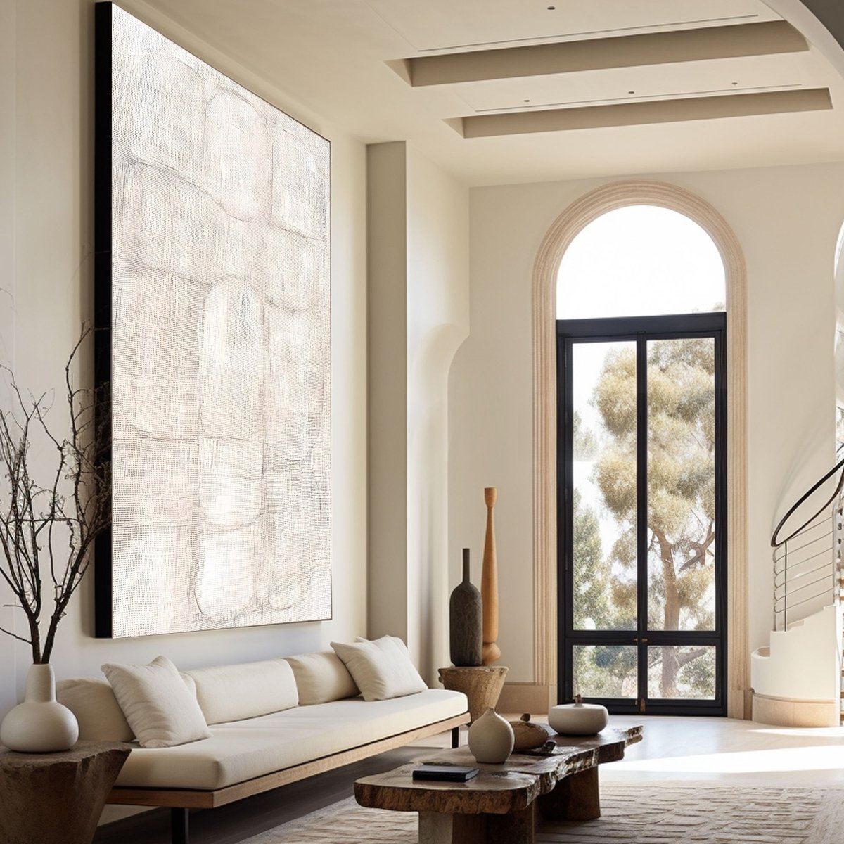 Contemporary Minimalist Art RAB359 - royalbrushart