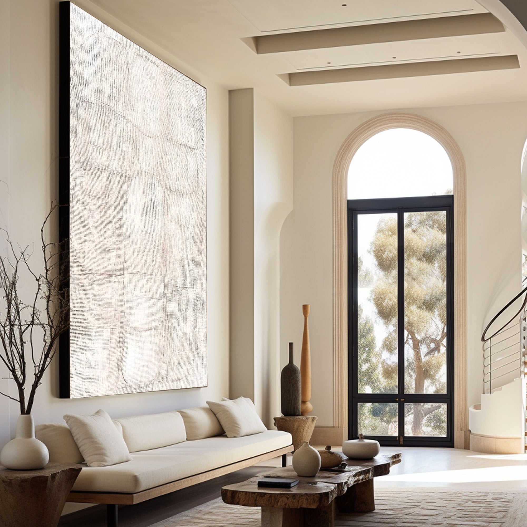 Contemporary Minimalist Art #RAB359