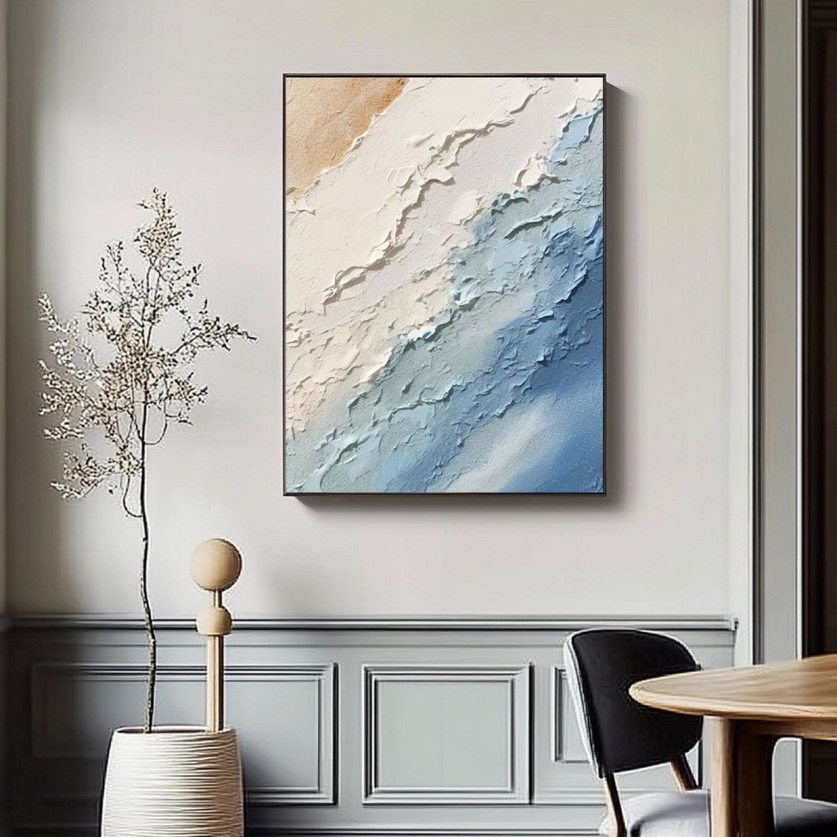 plaster art texture painting BV341 - royalbrushart