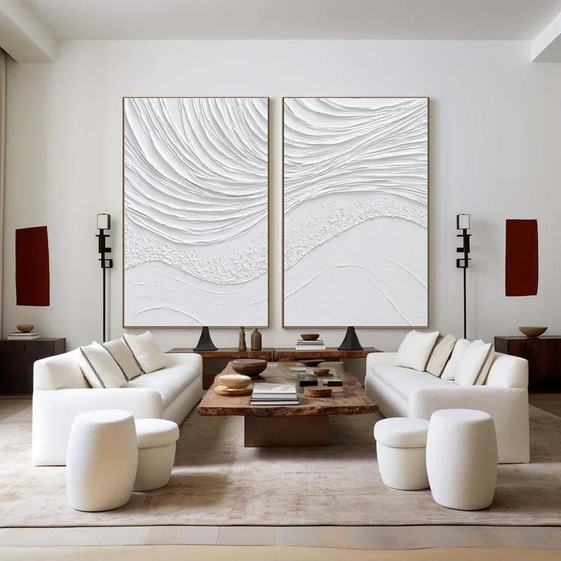 Abstract Painting Set Of 2 RAB708 - royalbrushart