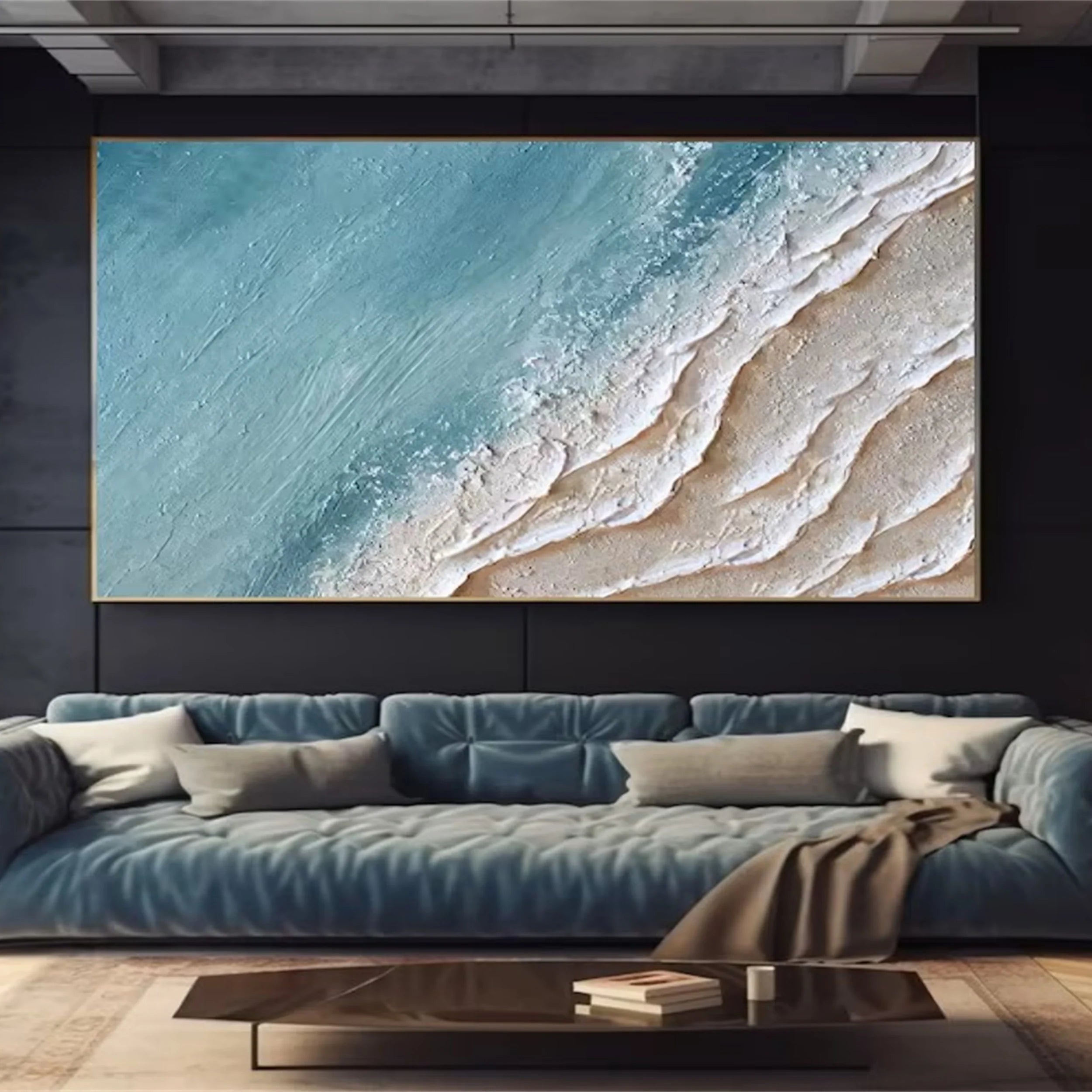Plaster Art Texture Painting RAB024 - royalbrushart