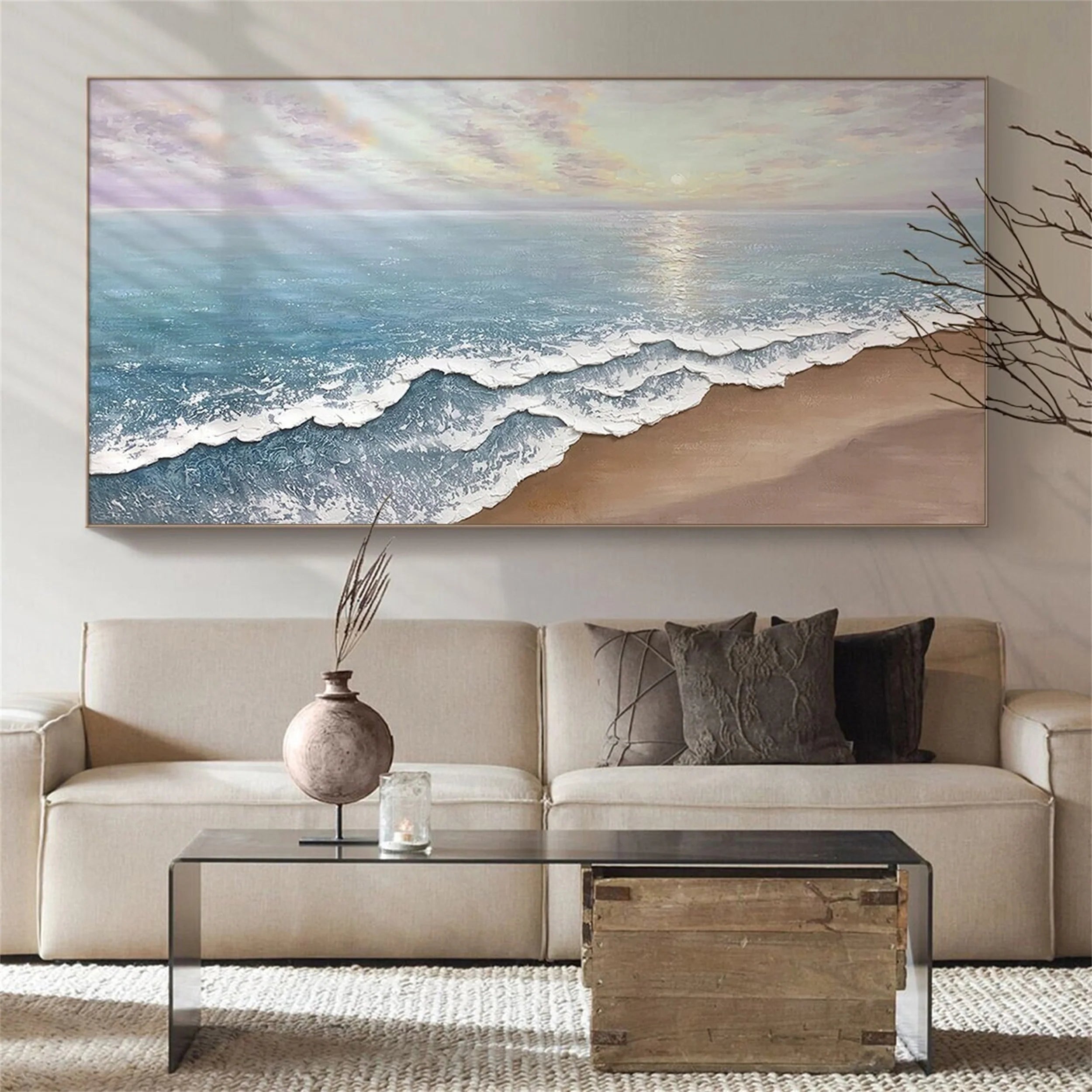 Plaster Art Texture Painting RAB002 - royalbrushart