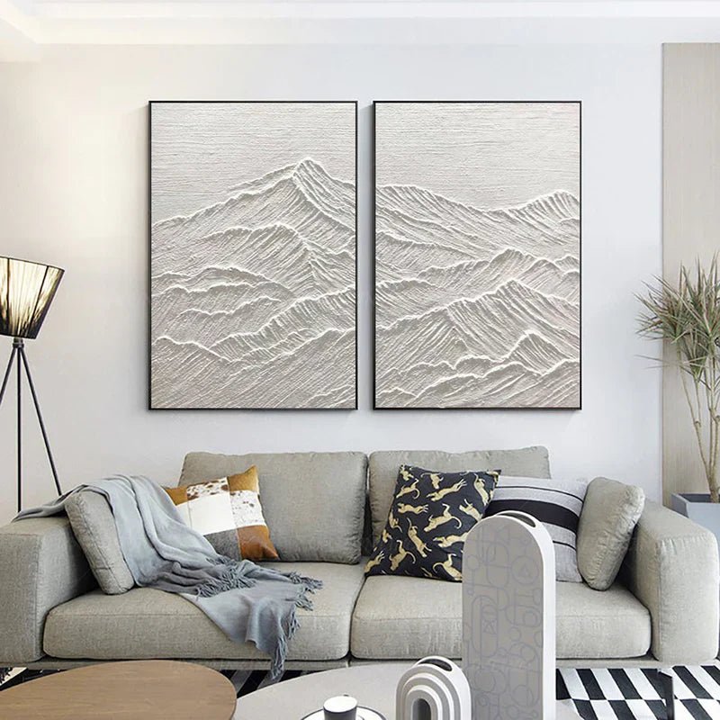 Abstract Painting Set Of 2 RAB707 - royalbrushart