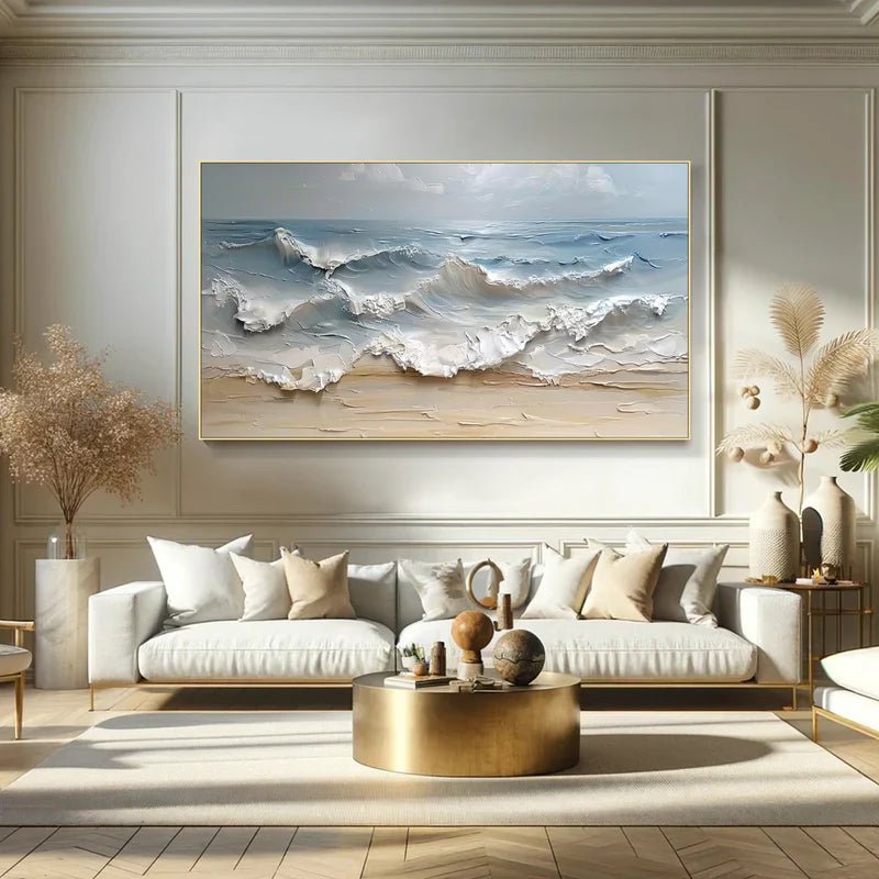 PLASTER ART TEXTURE Painting BV027 - royalbrushart