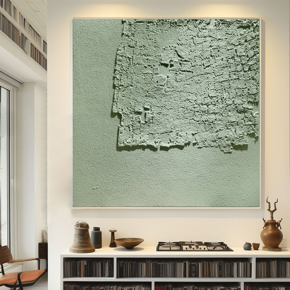 Plaster Art Texture Painting HBV190 - royalbrushart