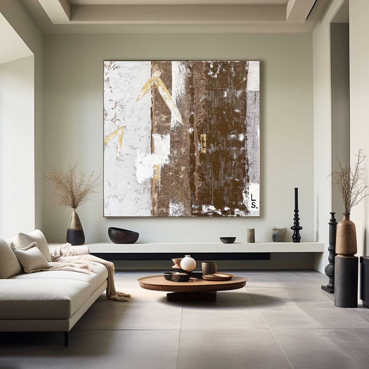 Wabi Sabi WALL ART LBV375 - royalbrushart