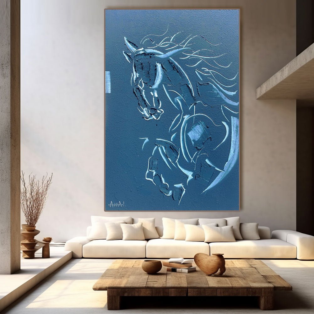 Contemporary Horse Art LRAB632 - royalbrushart