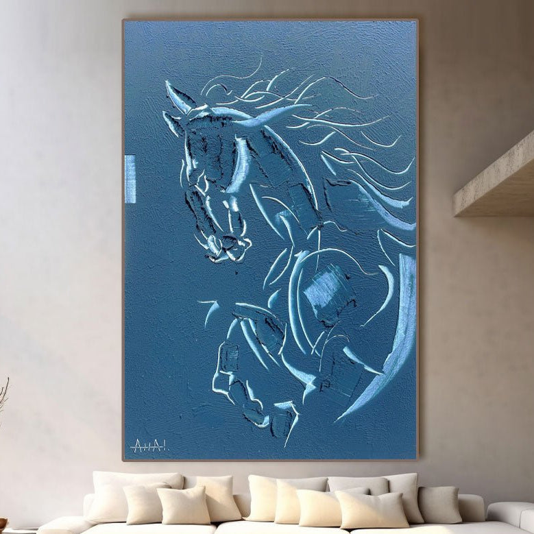 Contemporary Horse Art LRAB632 - royalbrushart