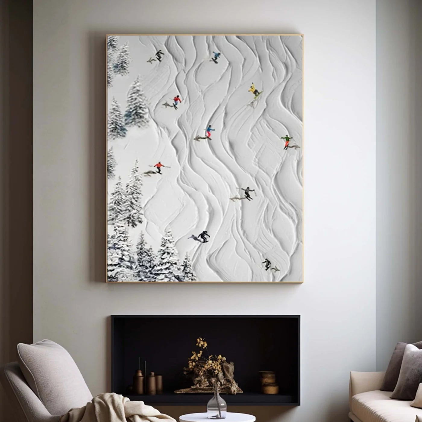 Plaster Art Texture Painting #RAB026