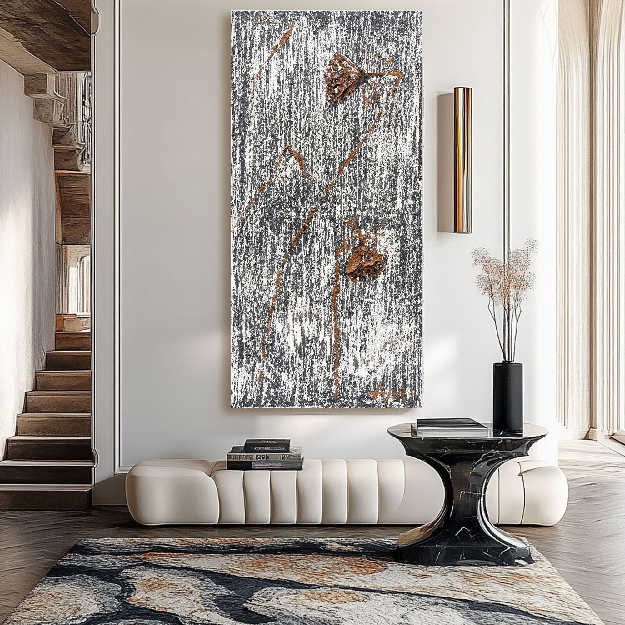 Plaster Art Texture Painting #LRAB631