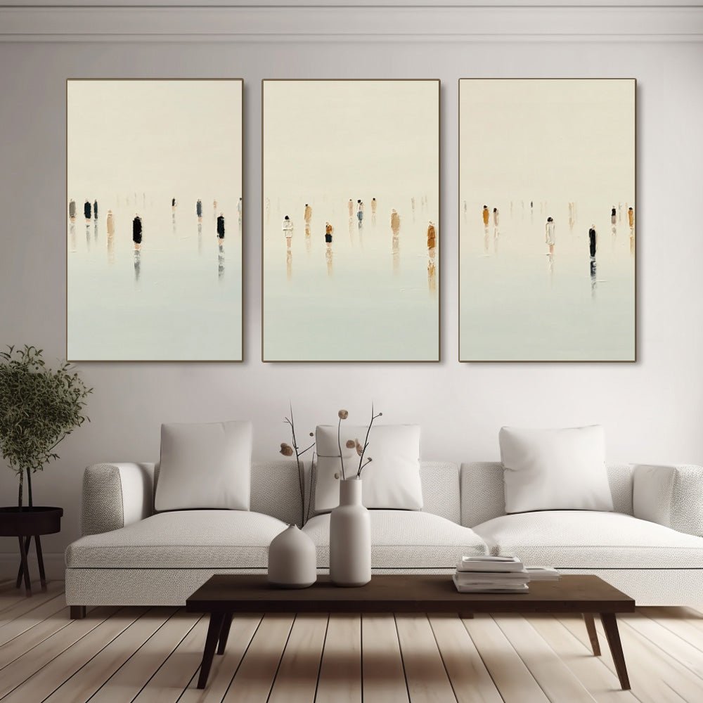 Contemporary Minimalist Art Set Of 3 RAB422 - royalbrushart