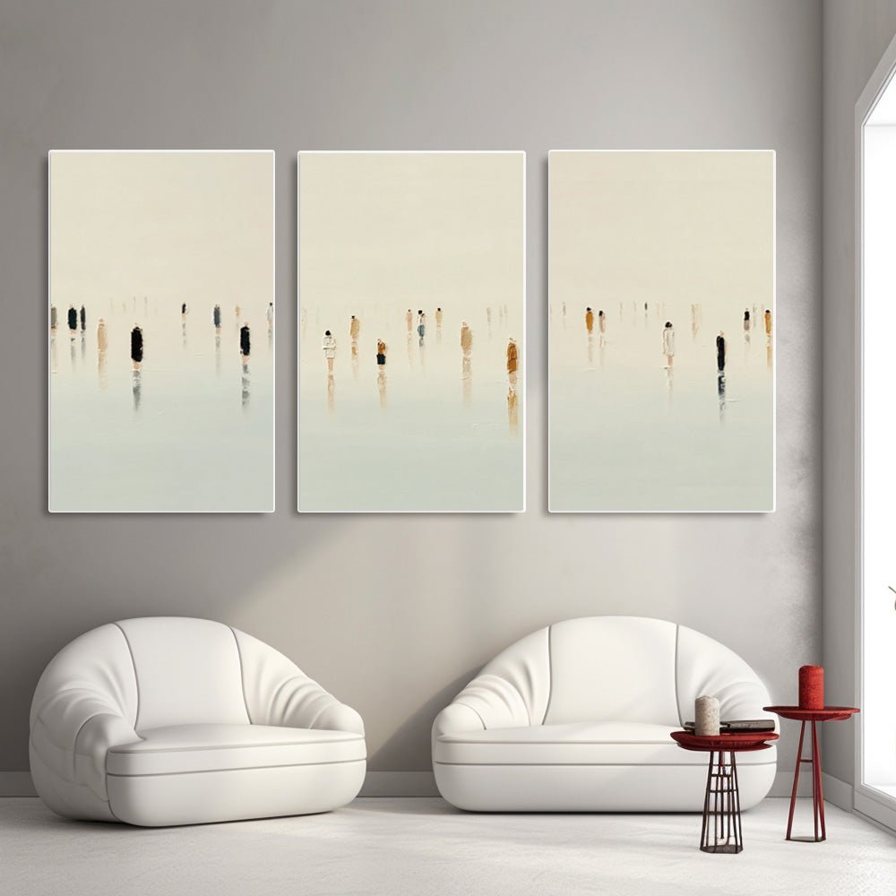 Contemporary Minimalist Art Set Of 3 RAB422 - royalbrushart