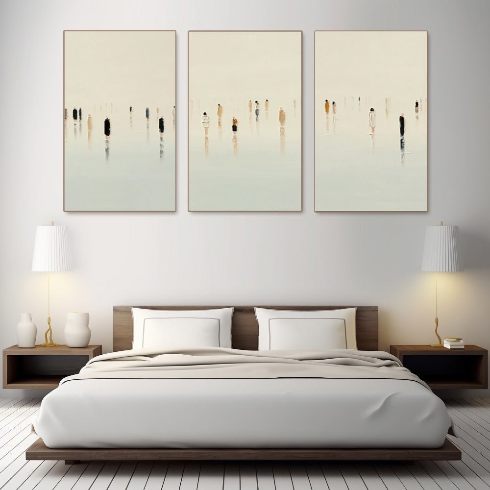 Contemporary Minimalist Art Set Of 3 RAB422 - royalbrushart