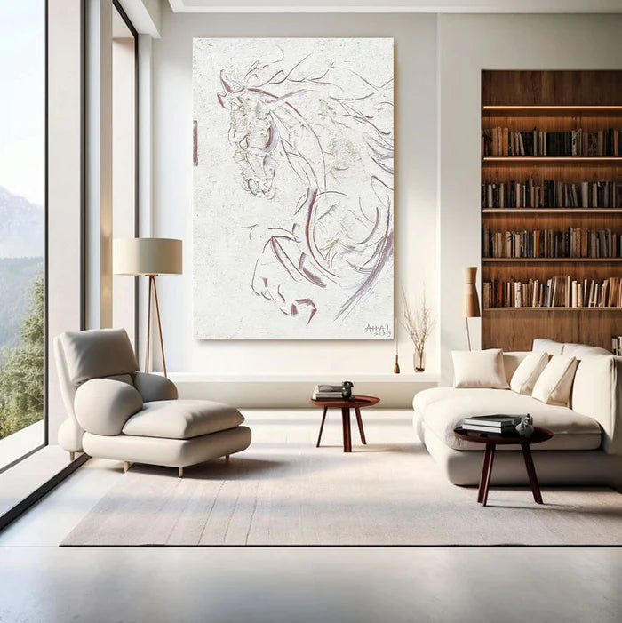 Abstract Animal Painting #LRAB459