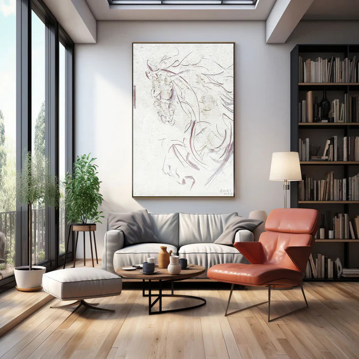 Abstract Animal Painting #LRAB459