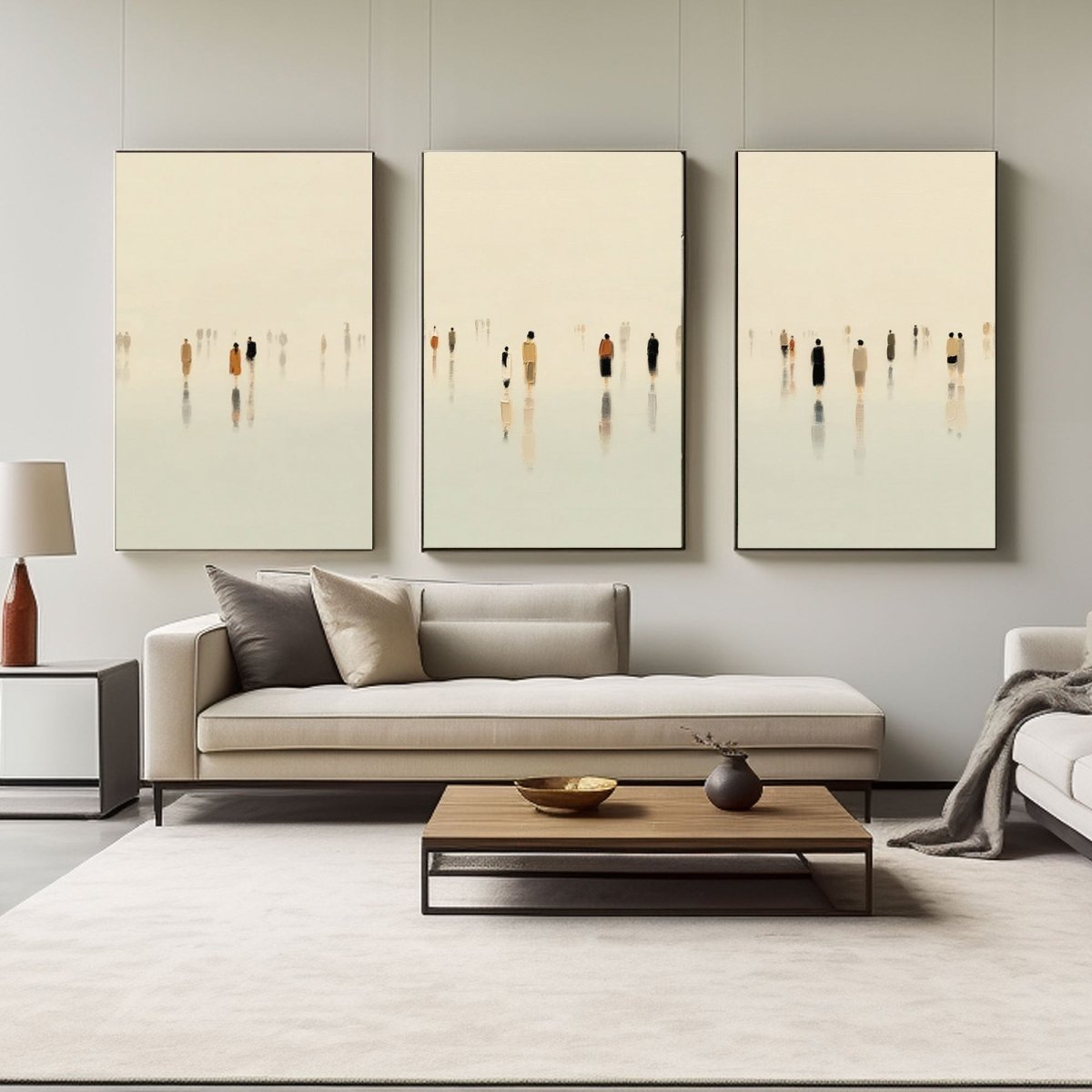Abstract Painting Set Of 3 RAB423 - royalbrushart