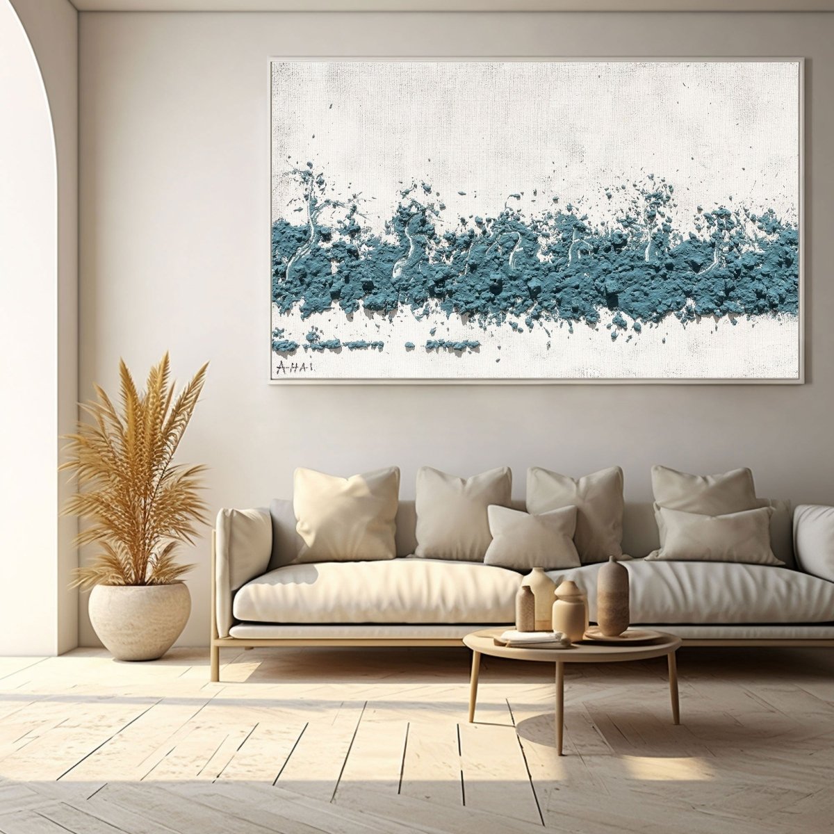 Plaster Art Texture Painting RAB457 - royalbrushart