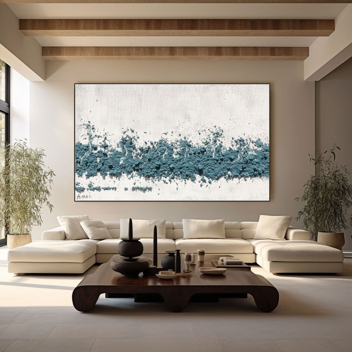 Plaster Art Texture Painting RAB457 - royalbrushart