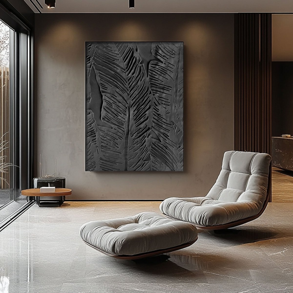 Plaster Art Texture Painting HBV312 - royalbrushart
