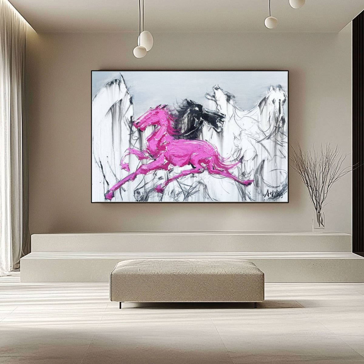 Abstract Painting RAB452 - royalbrushart
