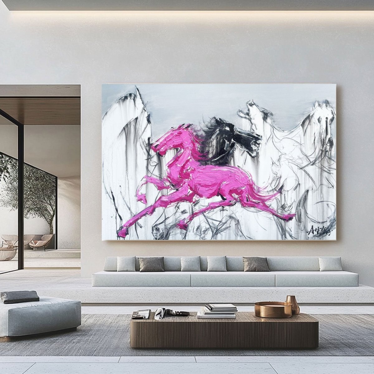Abstract Painting RAB452 - royalbrushart