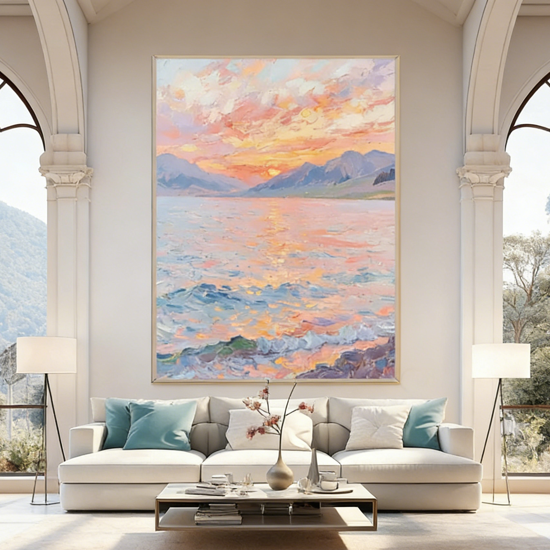 Peinture de paysage #RAB340