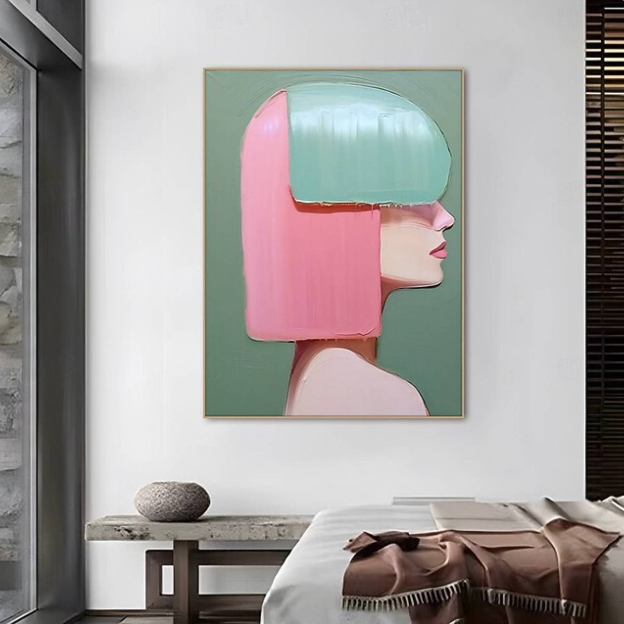 Plaster Art Texture Painting #RAB833