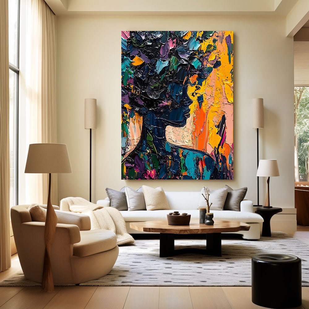 Colorful Wall Painting RAB532 - royalbrushart