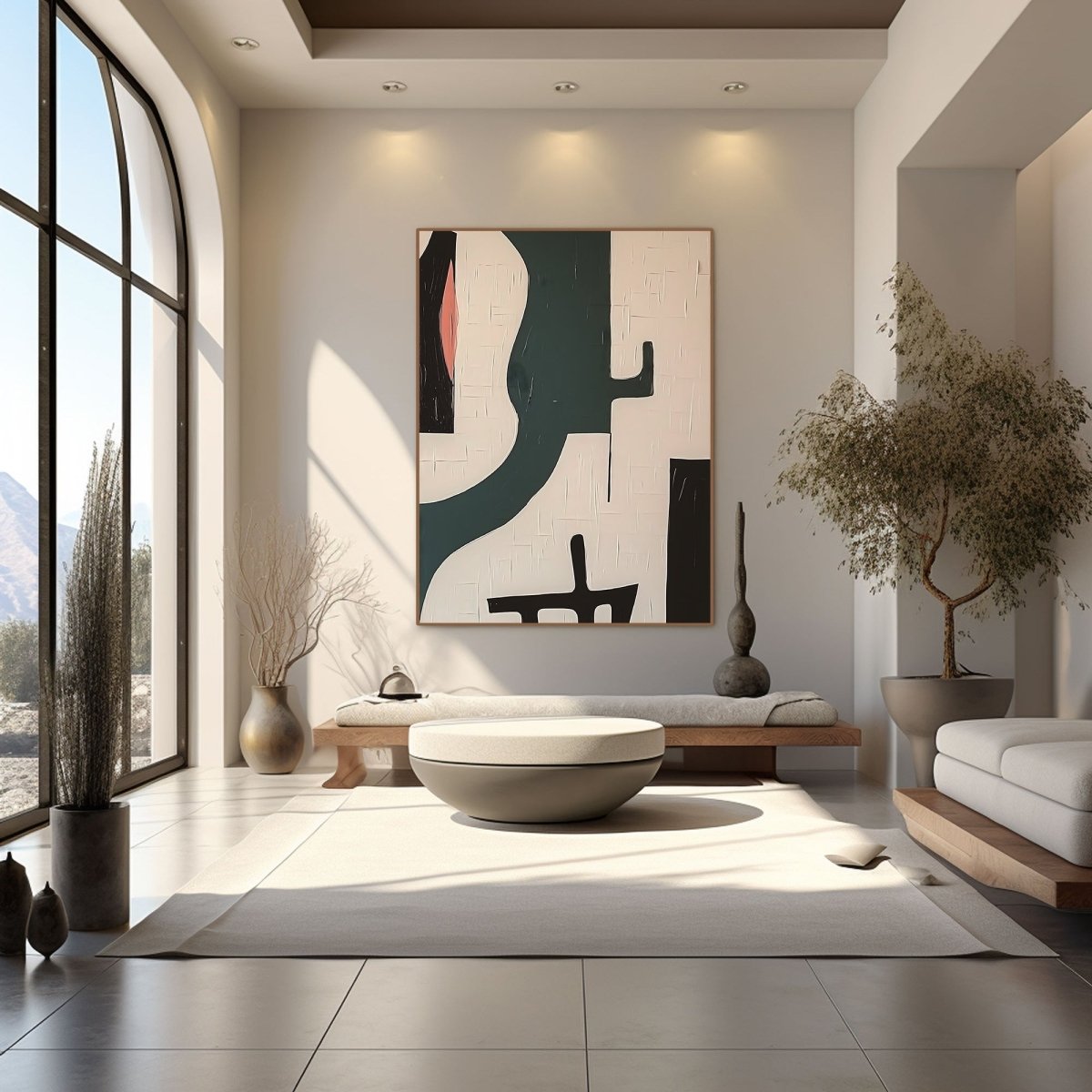 Wabi Sabi Wall Art RAB682 - royalbrushart