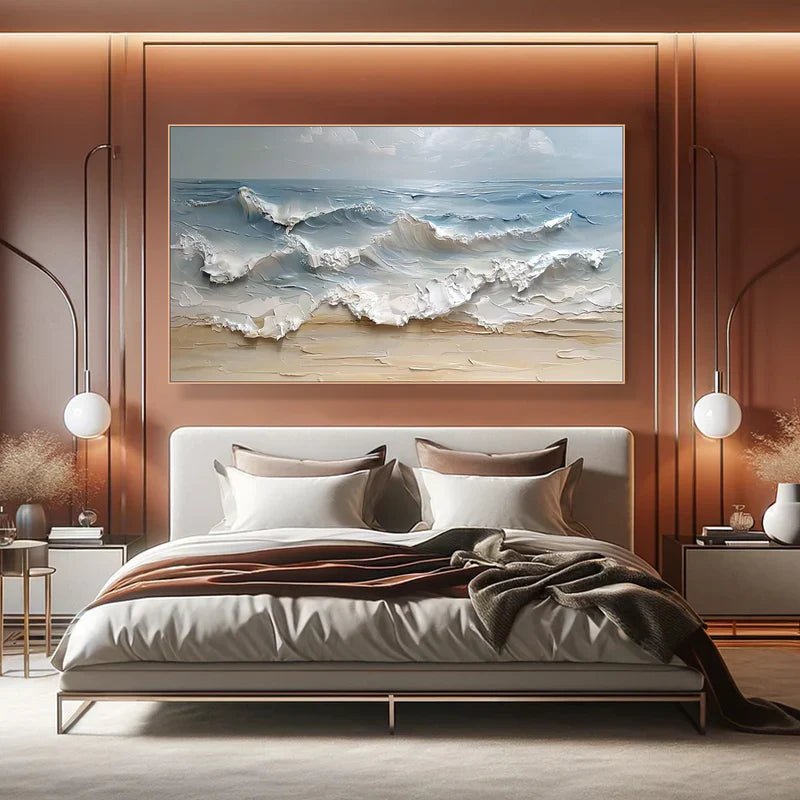 PLASTER ART TEXTURE Painting BV027 - royalbrushart