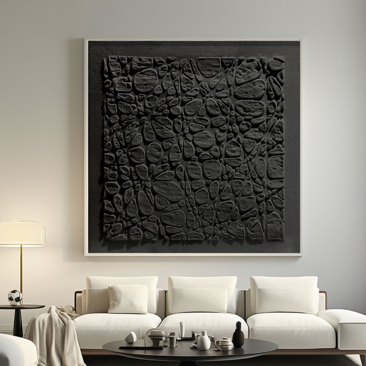 Plaster Art Texture Painting HBV210 - royalbrushart