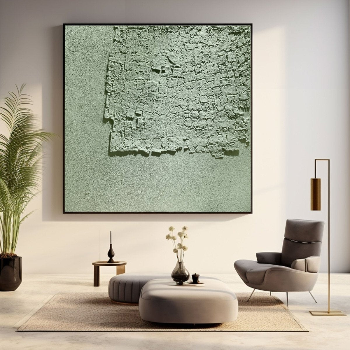 Plaster Art Texture Painting HBV190 - royalbrushart