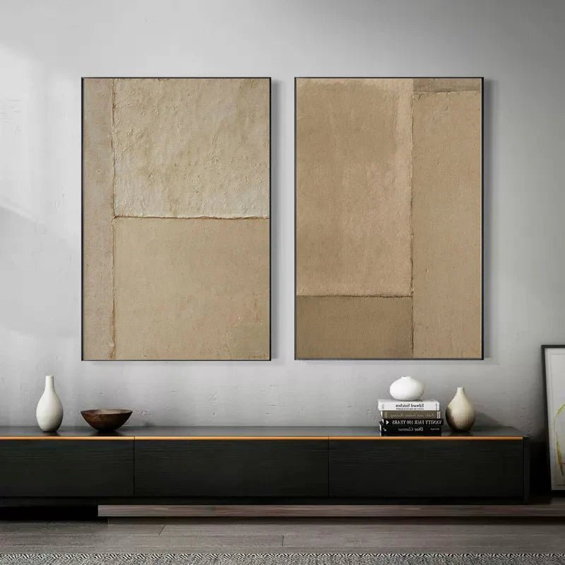 Abstract Painting Set Of 2 RAB720 - royalbrushart
