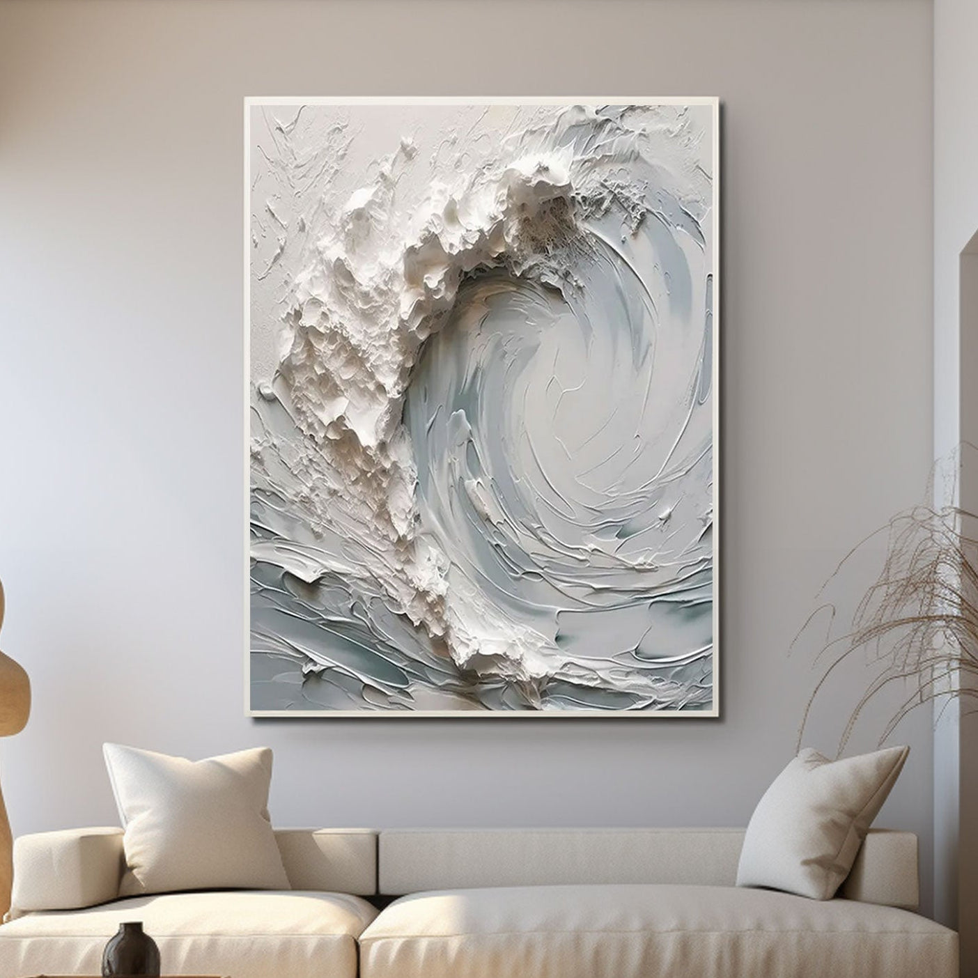 Plaster Art Texture Painting #RAB904