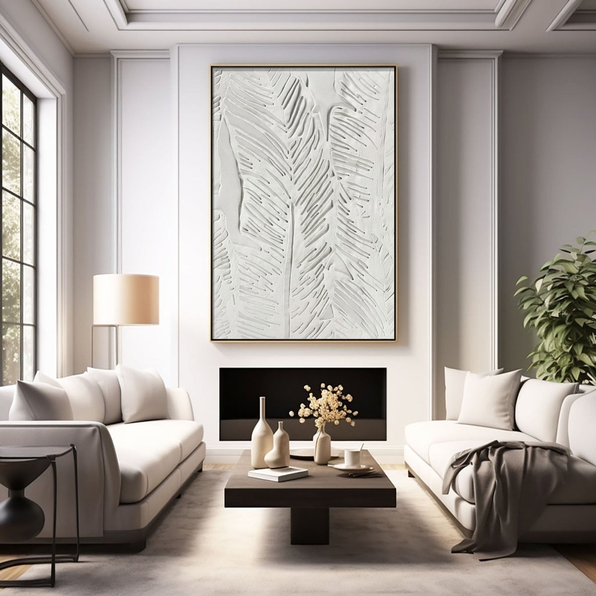Plaster Art Texture Painting HBV310 - royalbrushart