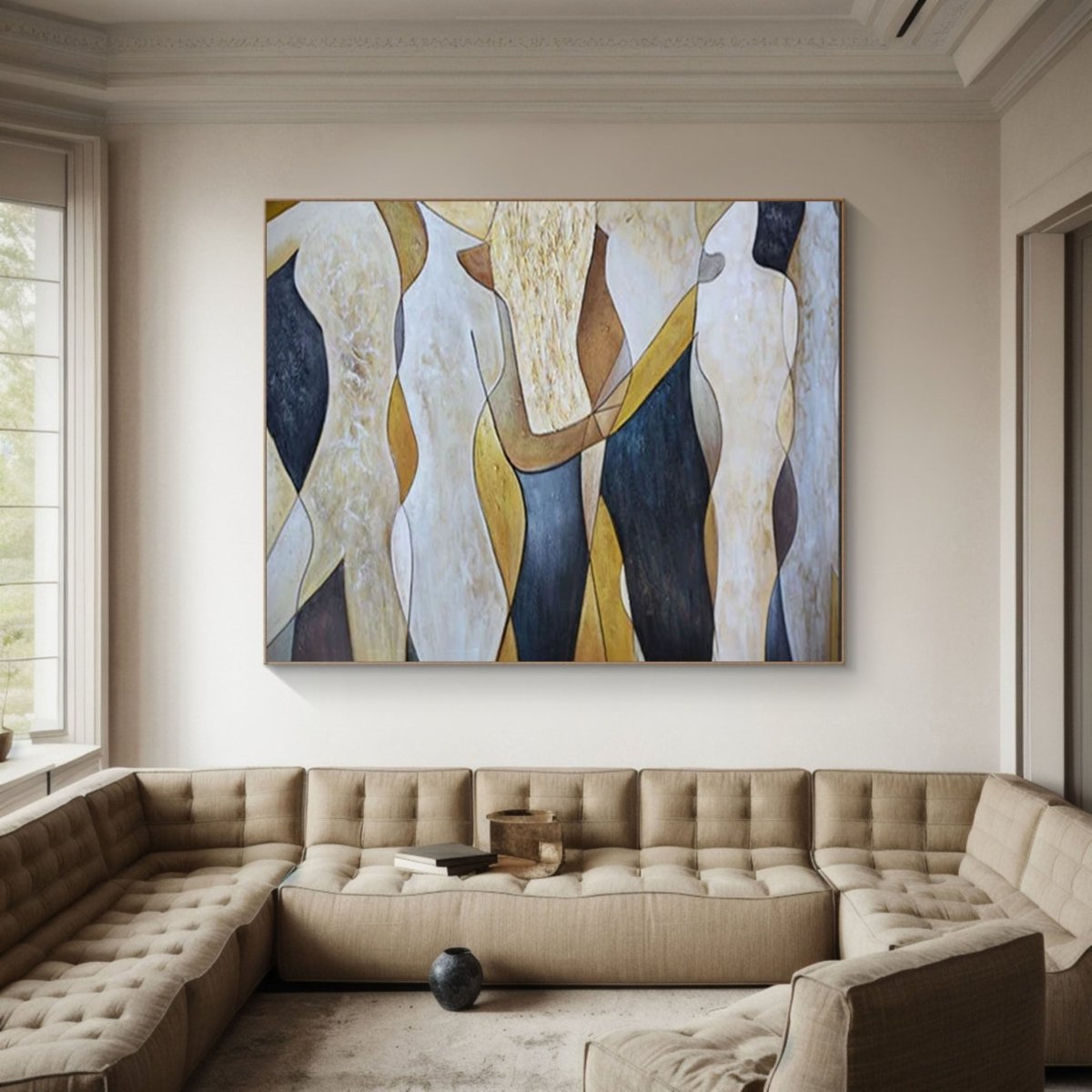 Abstract Expressionist Artwork RAB099 - royalbrushart
