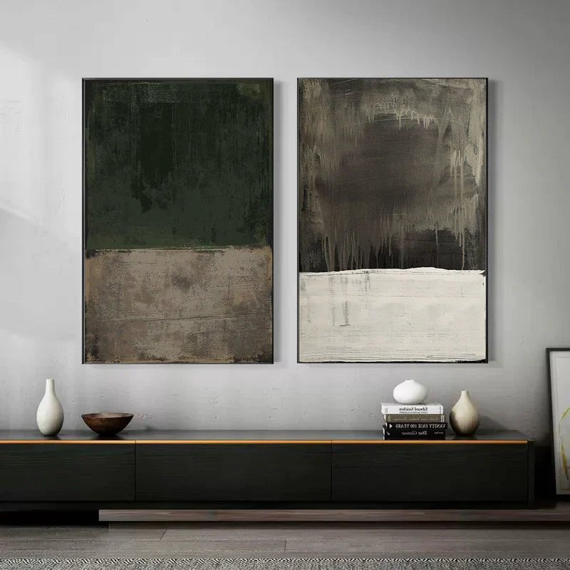 Abstract Painting Set of 2 RAB729 - royalbrushart