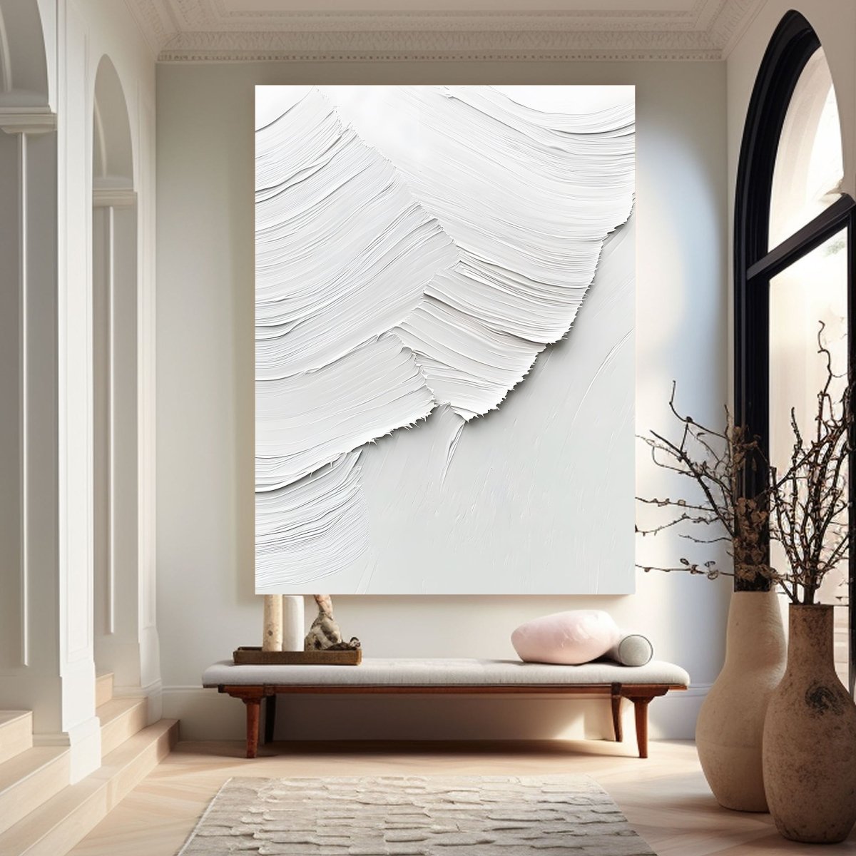 Plaster Art Texture Painting RAB509 - royalbrushart