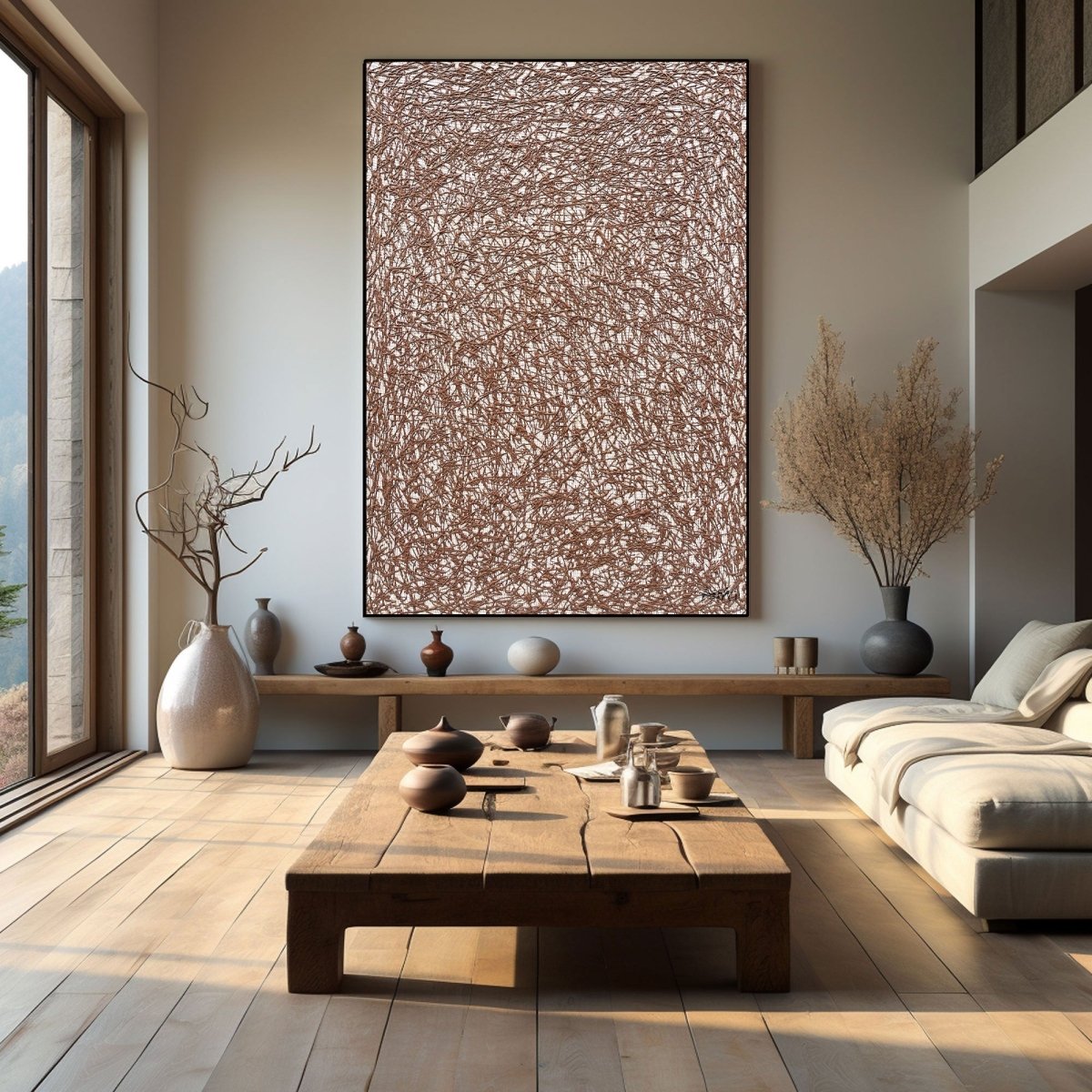 Wabi Sabi WALL ART LBV374 - royalbrushart