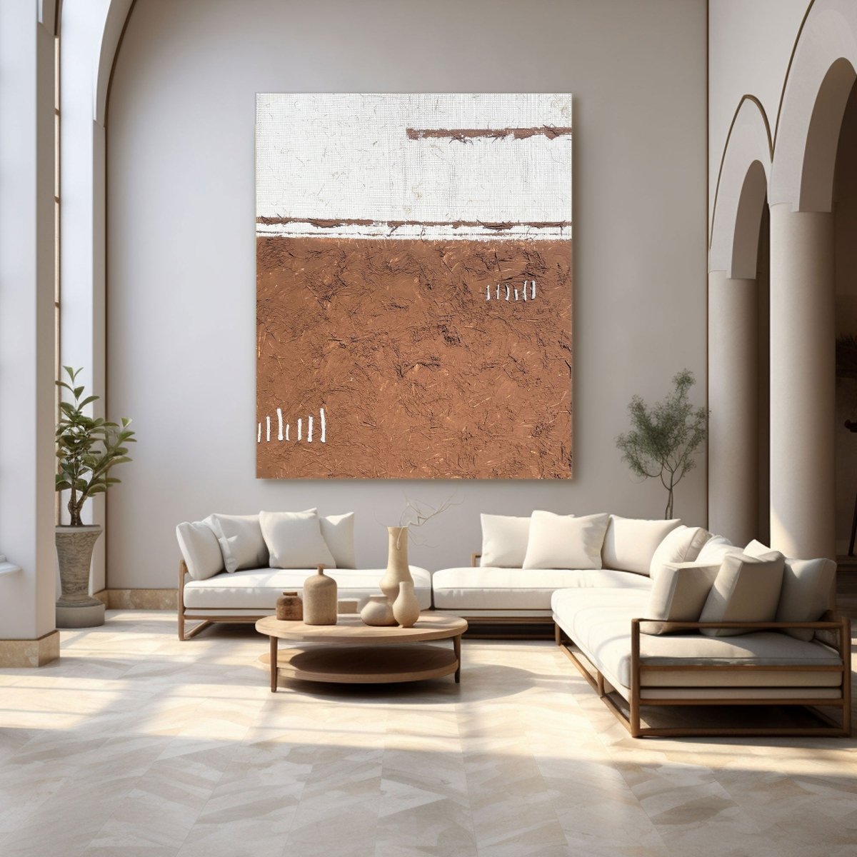 Contemporary Minimalist art RAB550 - royalbrushart