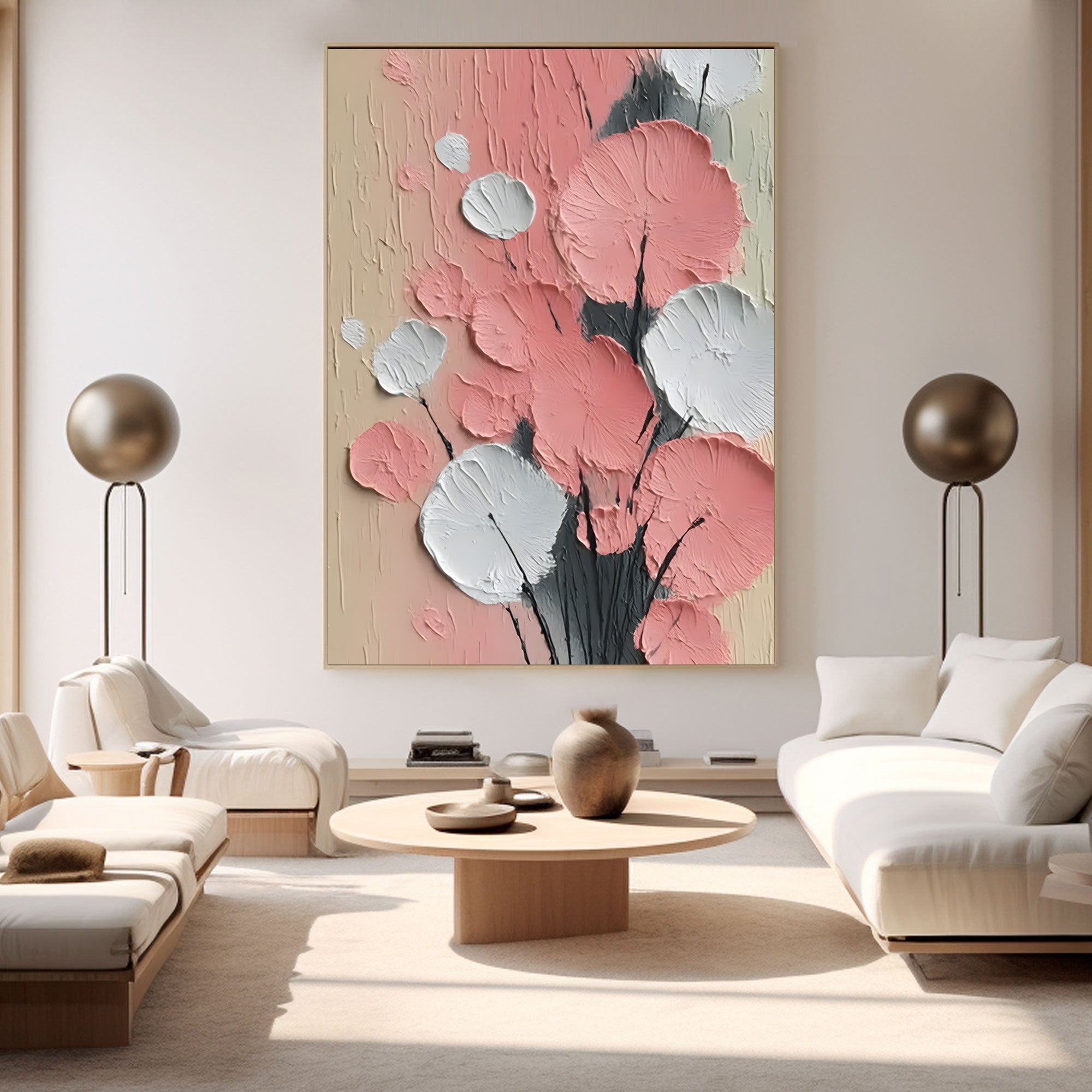 Plaster Art Texture Painting #RAB417